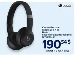 Walmart beats Solo 4 Wireless Headphones offer