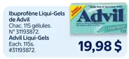 Walmart Advil Liqui-Gels offer