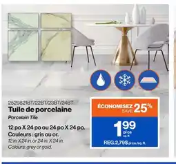 Patrick Morin Porcelain Tile offer