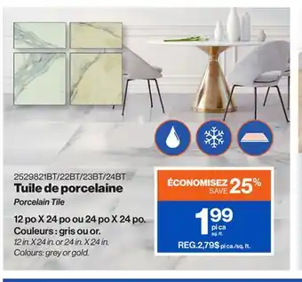 Patrick Morin Porcelain Tile offer
