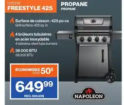 Patrick Morin FREESTYLE 425 Propane Gas offer