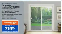 Patrick Morin ODYSSEY Sliding Patio Door offer