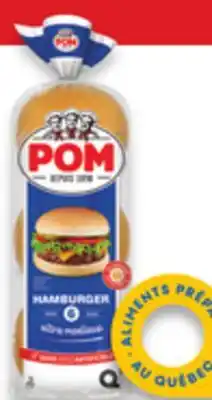 Walmart POM Hamburger Buns 6-Pack offer
