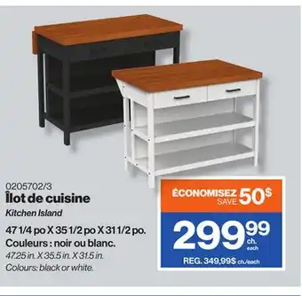 Patrick Morin Kitchen Island offer