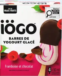 Walmart iögo Frozen Yogurt Bars7 @ Pack offer