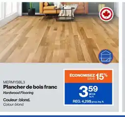 Patrick Morin Hardwood Flooring offer
