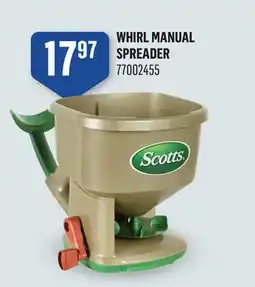 Canac WHIRL MANUAL SPREADER offer