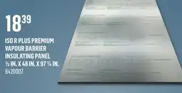 Canac ISO R PLUS Premium Vapour Barrier Insulating Panel offer