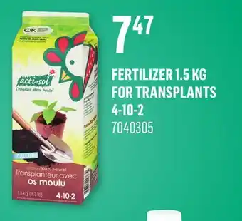 Canac Fertilizer 1.5 kg offer