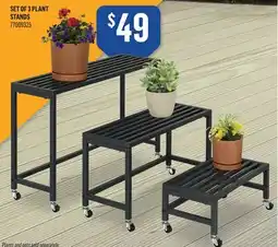 Canac Set of 3 Plant Stands offer