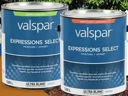 Canac Expressions Select Exterior Acrylic Paint Semi-Gloss Ultra White 3.66 L offer
