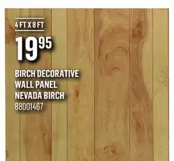 Canac BIRCH DECORATIVE WALL PANEL offer