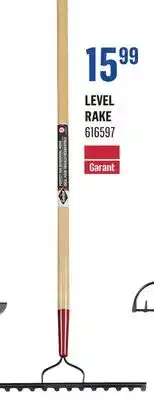 Canac Level Rake offer