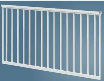 Canac Pillar Aluminum Railing White offer