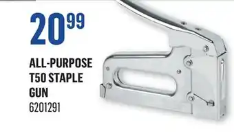 Canac ALL-PURPOSE T50 STAPLE GUN offer