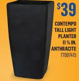 Canac CONTEMPO TALL LIGHT PLANTER 11 3/4 IN offer