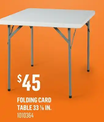 Canac FOLDING CARD TABLE 33 1/8 IN offer