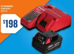 Canac 18 V Milwaukee Starter Kit offer