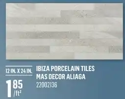 Canac IBIZA PORCELAIN TILES MAS DECOR ALIAGA offer