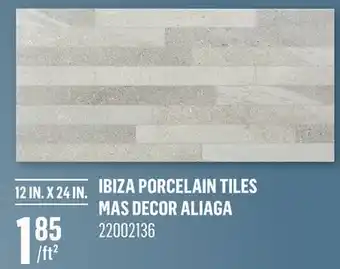 Canac IBIZA PORCELAIN TILES MAS DECOR ALIAGA offer