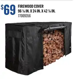 Canac FIREWOOD COVER 96 1/8IN. X 24 IN. X 42 1/8IN offer
