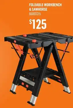Canac Foldable Workbench & Sawhorse offer