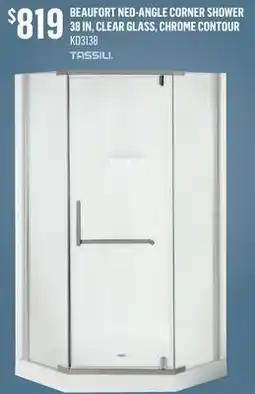 Canac Beaufort Neo-Angle Corner Shower offer