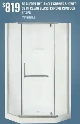 Canac Beaufort Neo-Angle Corner Shower offer