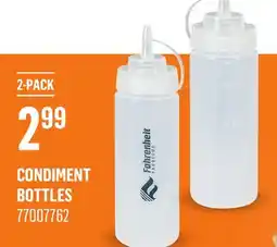 Canac Condiment Bottles offer