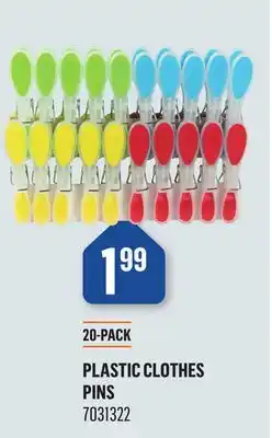 Canac Plastic Clothes Pins offer