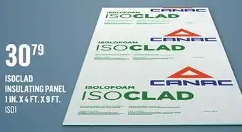 Canac Isoclad Insulating Panel offer