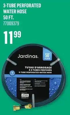 Canac 3-Tube Perforated Water Hose 50 ft offer