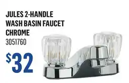 Canac Jules 2-Handle Wash Basin Faucet offer