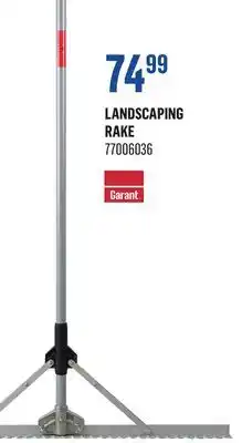 Canac Landscaping Rake offer