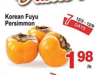 T&T Supermarket Korean Fuyu Persimmon offer