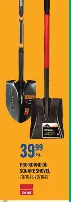 Canac Pro Round Shovel offer