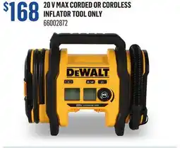 Canac 20 V MAX Corded or Cordless Inflator Tool Only offer