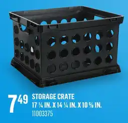 Canac STORAGE CRATE 17 1/4 IN. X 14 1/4 IN. X 10 5/8 IN offer