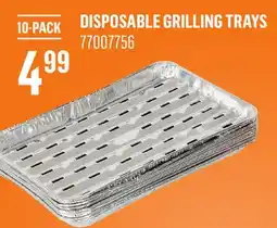 Canac Disposable Grilling Trays offer