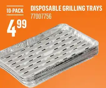 Canac Disposable Grilling Trays offer