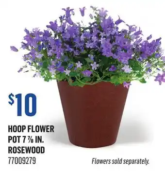 Canac Hoop Flower Pot 7 7/8 in offer