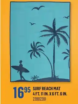 Canac SURF BEACH MAT 4 FT. 11 IN. X 6 FT. 6 IN offer