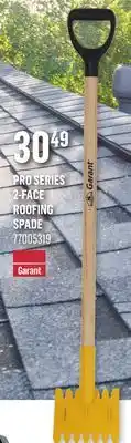 Canac Pro Series 2-Face Roofing Spade offer