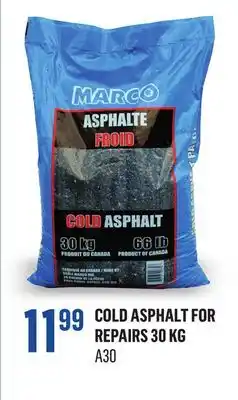 Canac COLD ASPHALT FOR REPAIRS 30 KG offer