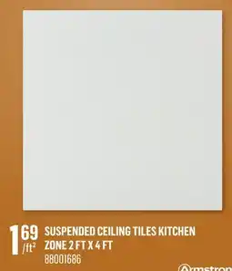 Canac Suspended Ceiling Tiles Kitchen Zone 2 ft x 4 ft offer