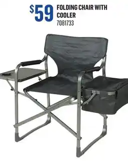 Canac Folding Chair with Cooler offer