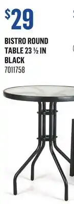 Canac Bistro Round Table 23 1/2 in offer