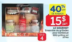 Rossy LE GOURMET BBQ grilling set offer