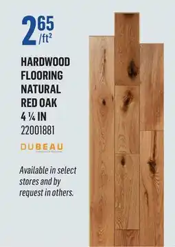 Canac Hardwood Flooring offer