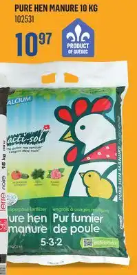 Canac Pure Hen Manure offer